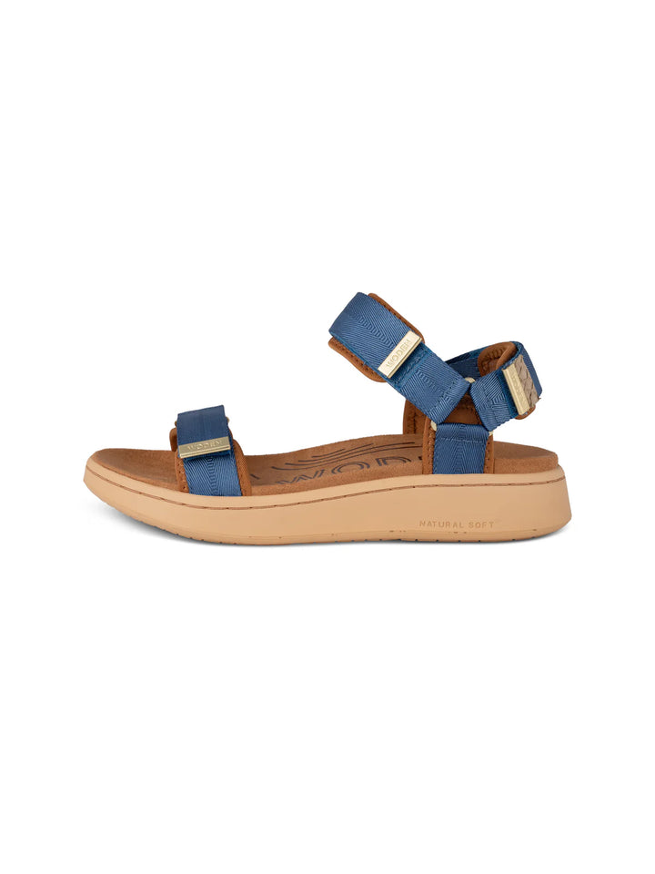 Woden Line sandal  -Old Denim