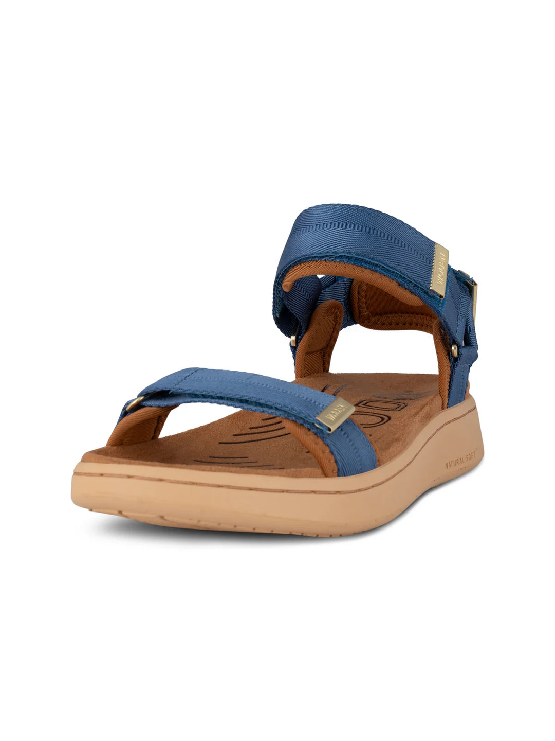 Woden Line sandal  -Old Denim