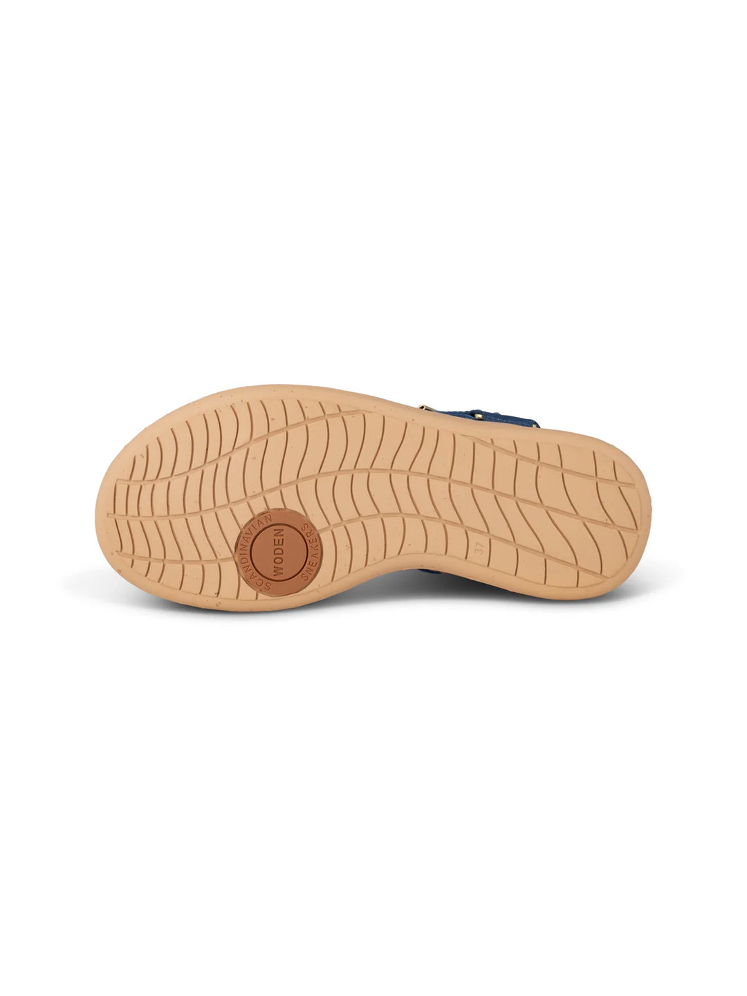 Woden Line sandal  -Old Denim