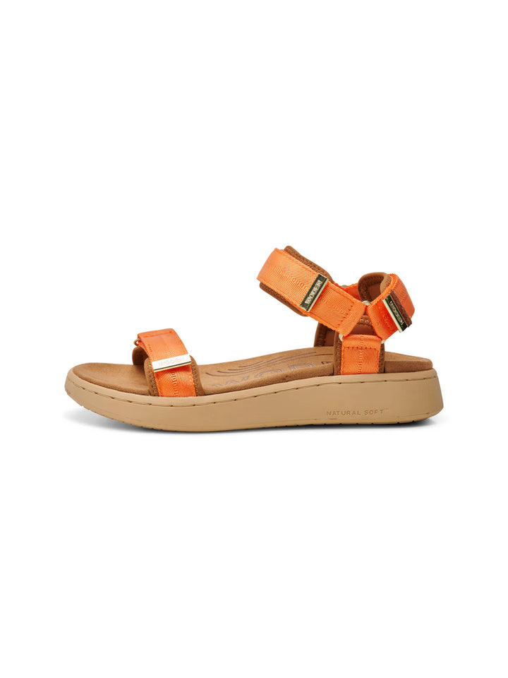 Woden Line sandal  - Tiger Orange