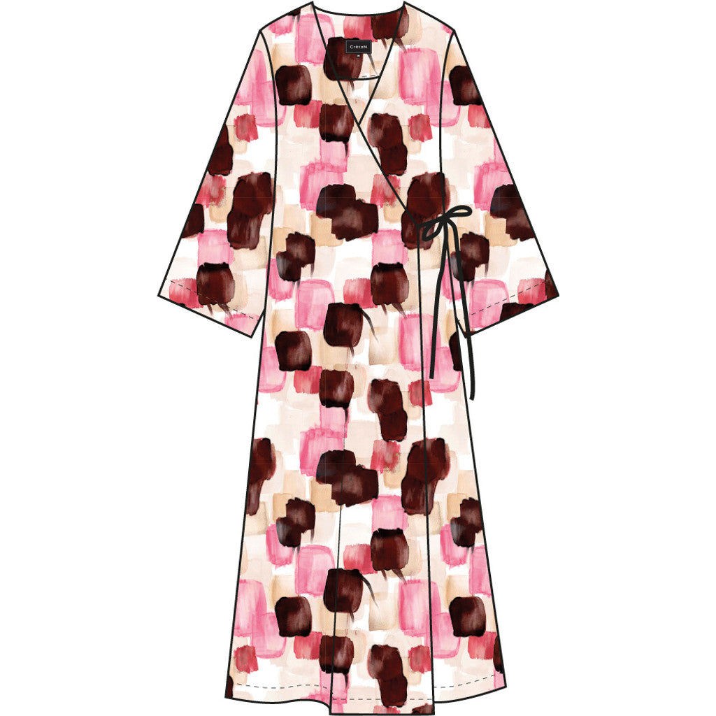 Creton Cryuki Wrap Dress - Multicolor