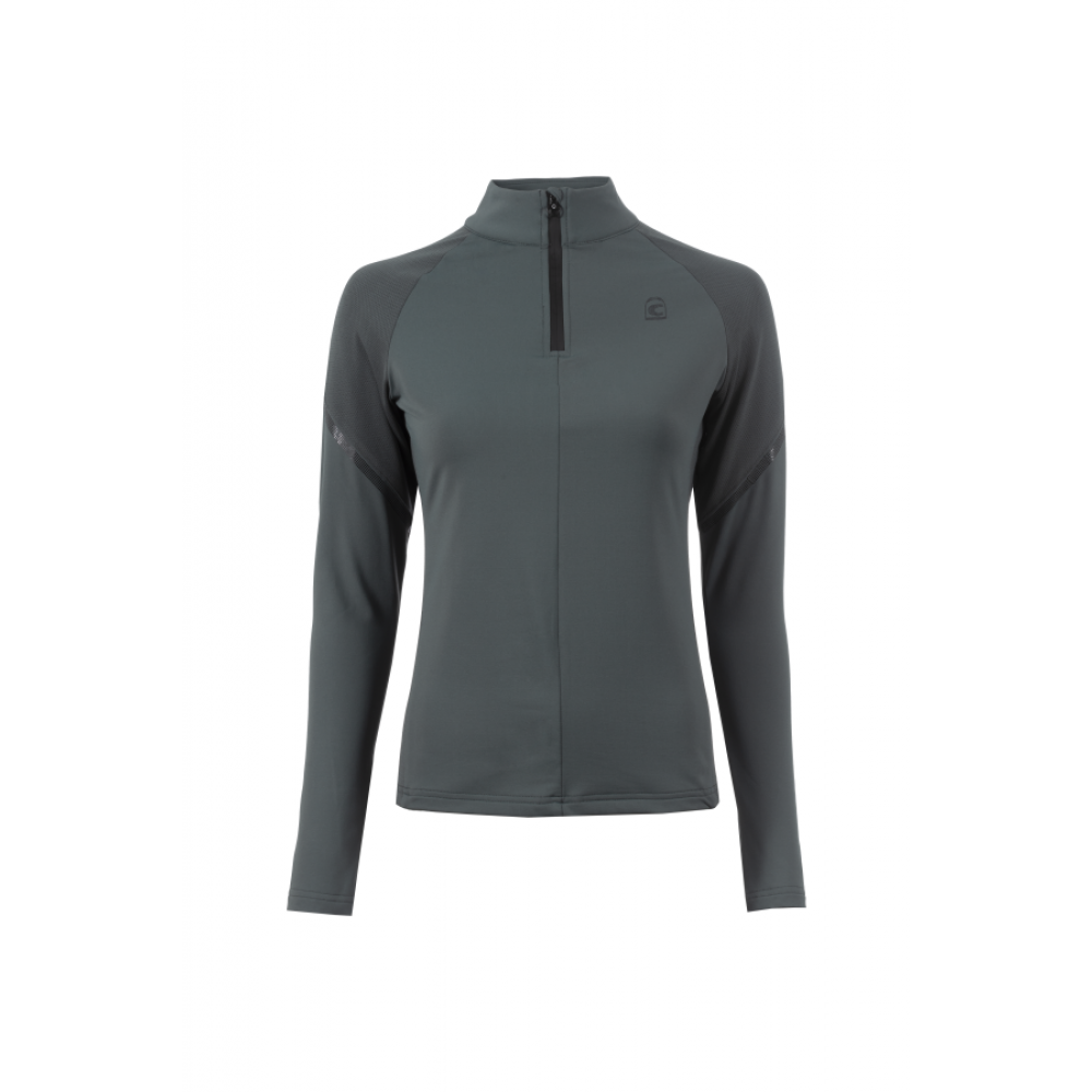 Cavallo Milla Shirt - Silver Pine, ridebluser, ridebluse, ridetøj, cavallo ridebluse, rideudstyr, 