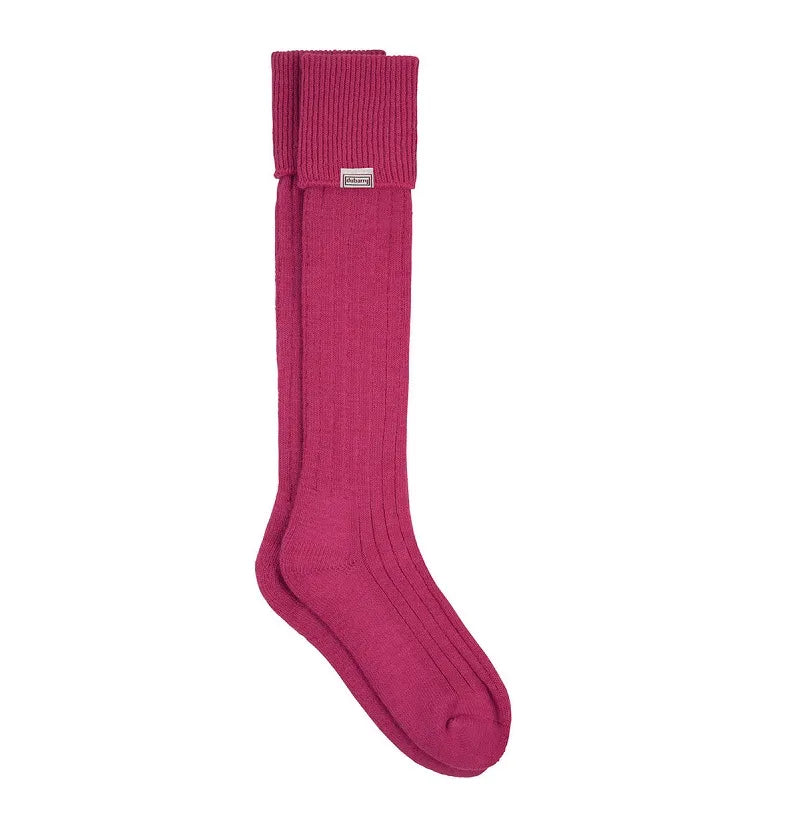 Dubarry Alpaca Long Sock - pink