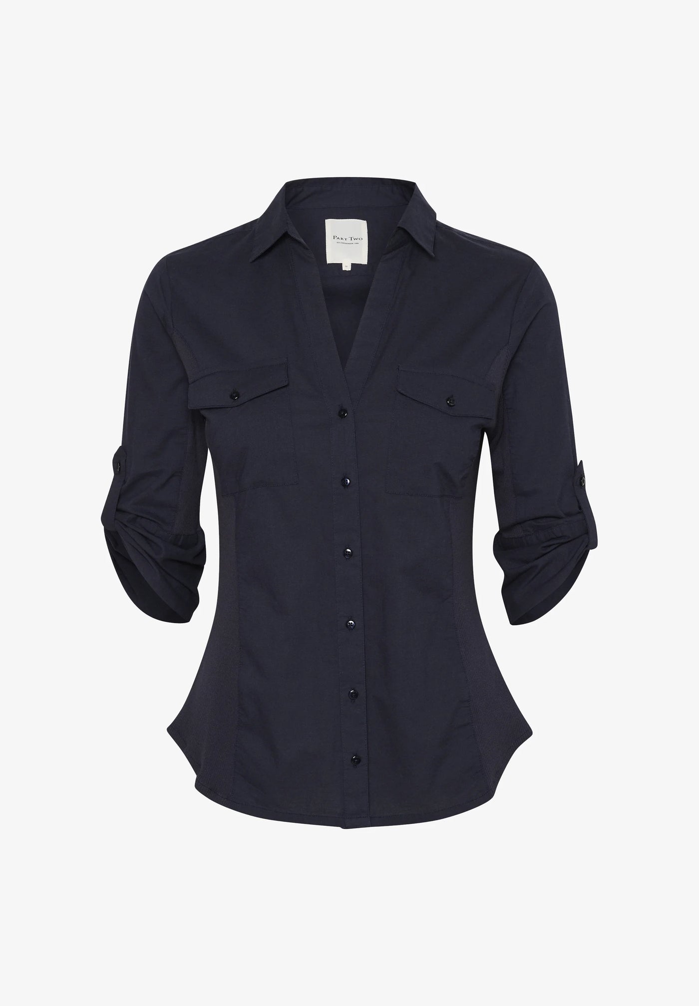 Part two CortniaPW Skjorte - Dark Navy