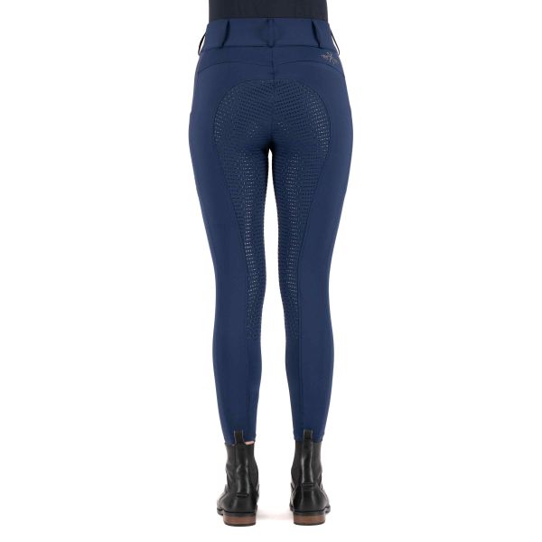 HV Polo Tights Evi Full Grib - Navy, ridebukser, ridetights, rideudstyr,