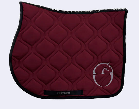 Vestrum capville - Bordeaux, underlag, springunderlag, rideudstyr, vestrum underlag, 