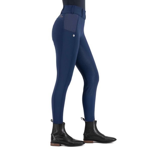 HV Polo Tights Evi Full Grib - Navy, ridebukser, ridetights, rideudstyr,
