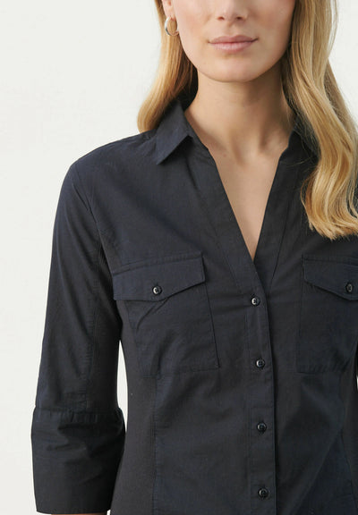 Part two CortniaPW Skjorte - Dark Navy