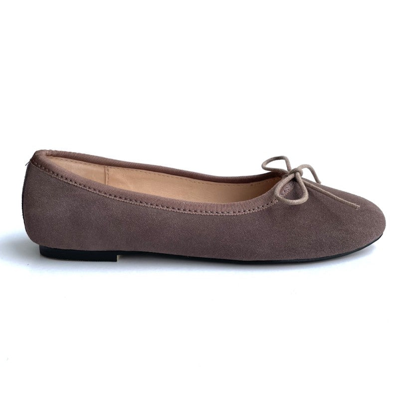 Ballerina Love - Taupe Suede
