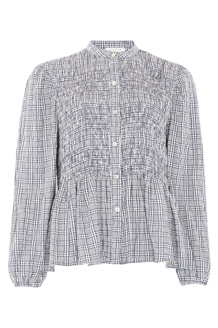 Continue - Skjorte - Chloe Smock Check