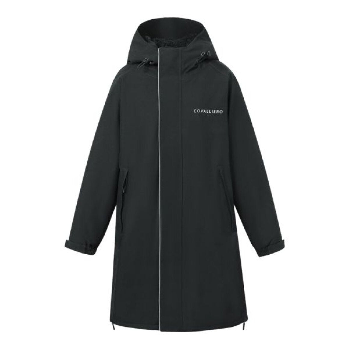 Covalliero Arctic Coat - Sort, ridejakke, ridefrakke, vinter ridejakke, vinterjakke, jakke, frakke, overtøj, rideudstyr, 