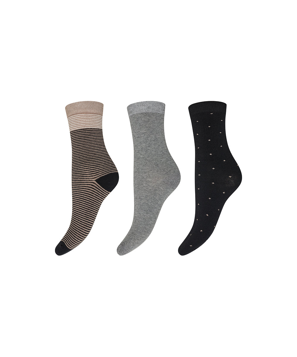 Decoy 3-Pack Ankle Sock Cotton