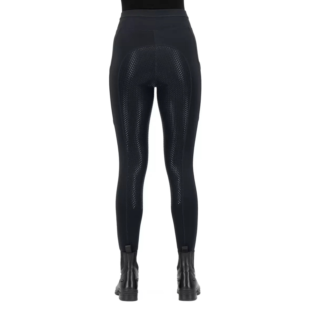 Easy Rider Aya Full Grip - Sort, ridetights, ridebukser, til rytter, ridetøj, 