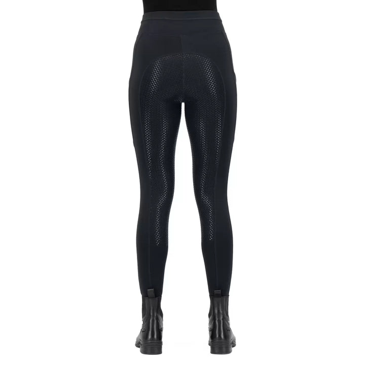 Easy Rider Aya Full Grip - Sort, ridetights, ridebukser, til rytter, ridetøj, 