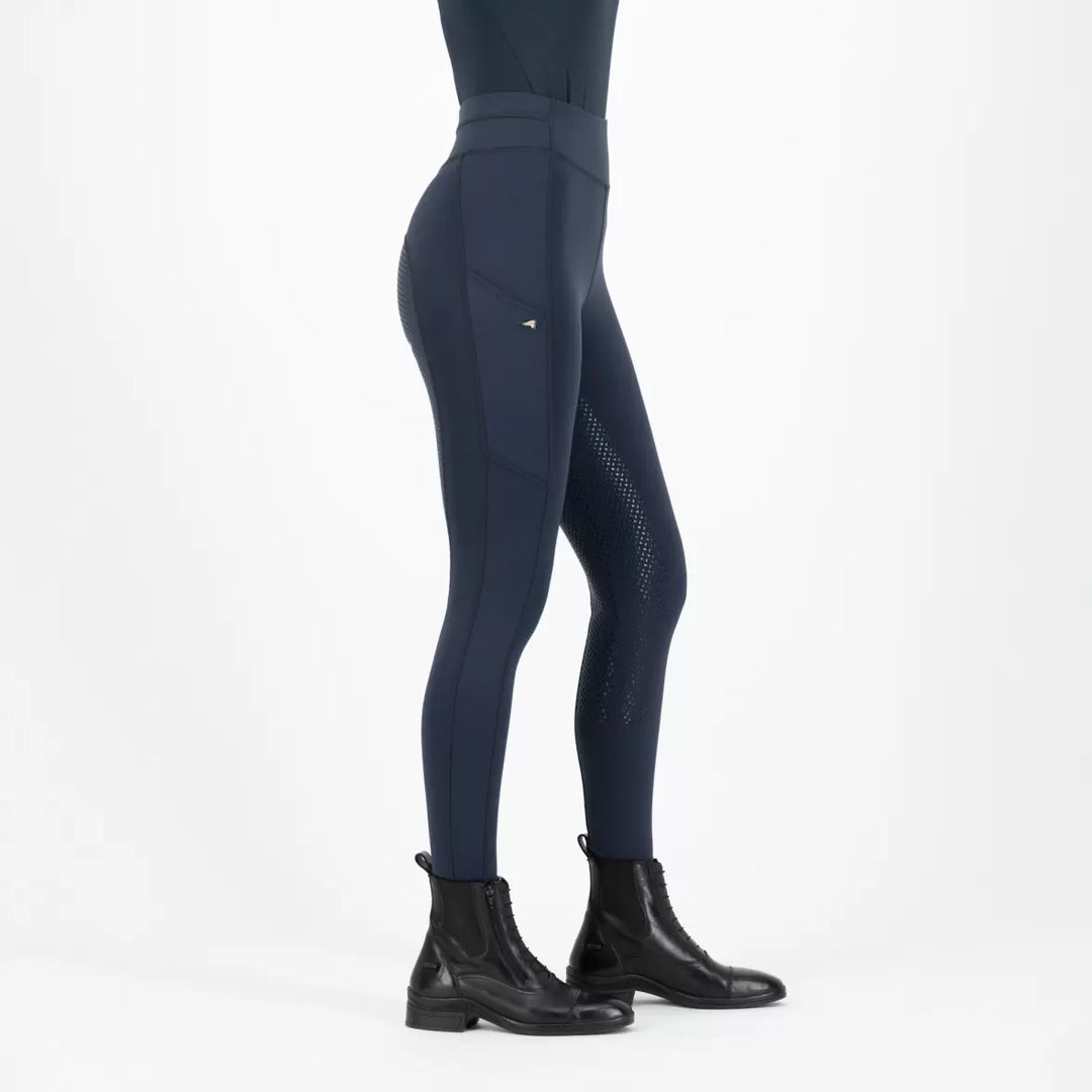 Easy Rider Full Grip, i navy, ridetights, ridebukser, ridetøj, udstyr til rytter