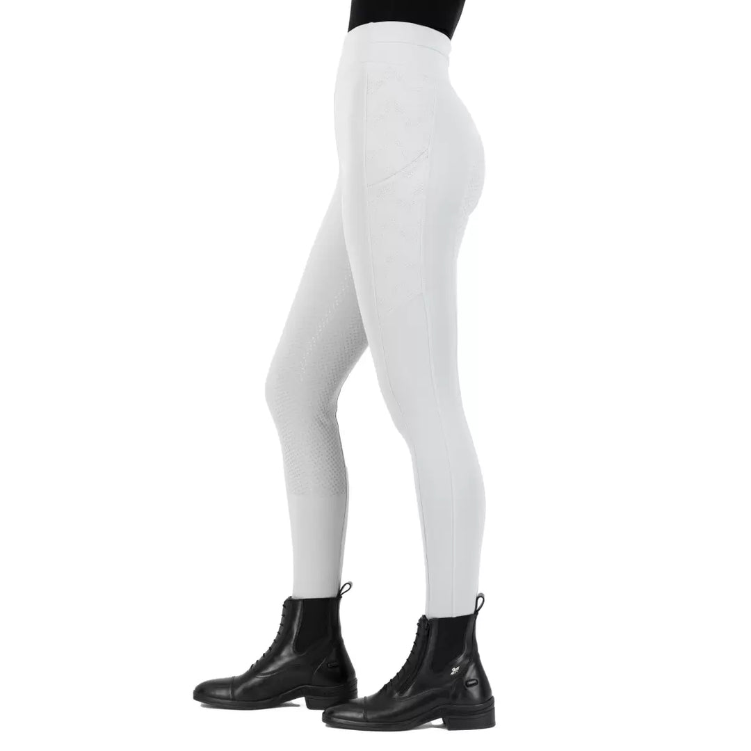 Easy Rider Aya Full Grip, i grå, ridetights, rideudstyr, easyrider, til rytter, 