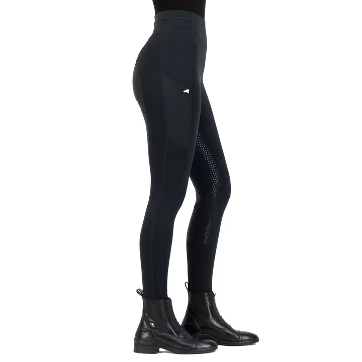 Easy Rider Aya Full Grip - Sort, ridetights, ridebukser, til rytter, ridetøj, 