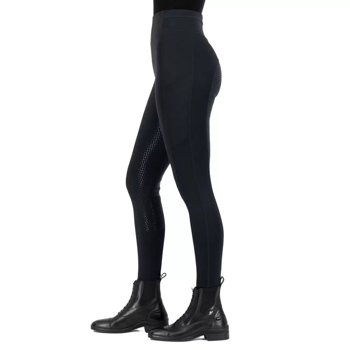 Easy Rider Aya Full Grip - Sort, ridetights, ridebukser, til rytter, ridetøj, 