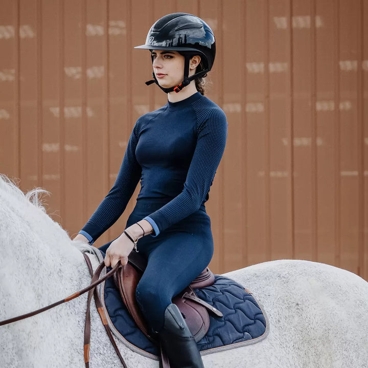 Equithème Acacia - Navy , ridetigts, ridebukser, ridetøj, navy ridebukser, bukser fra equitheme, 
