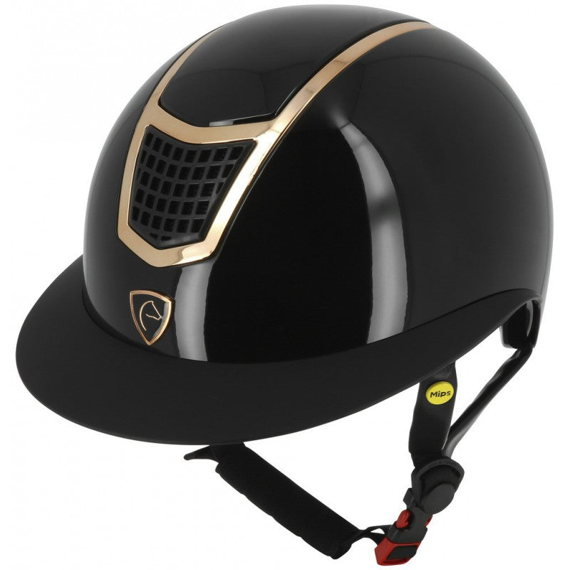 Equitheme Airy LM - Rosegold, ridehjelm, hjelm, rideudstyr,