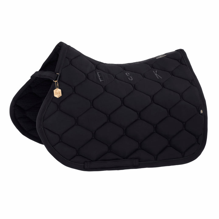 Eskadron Pro Soft - Black, underlag, sadelunderlag, springunderlag, dressurunderlag, eskadron underlag, rideudstyr 