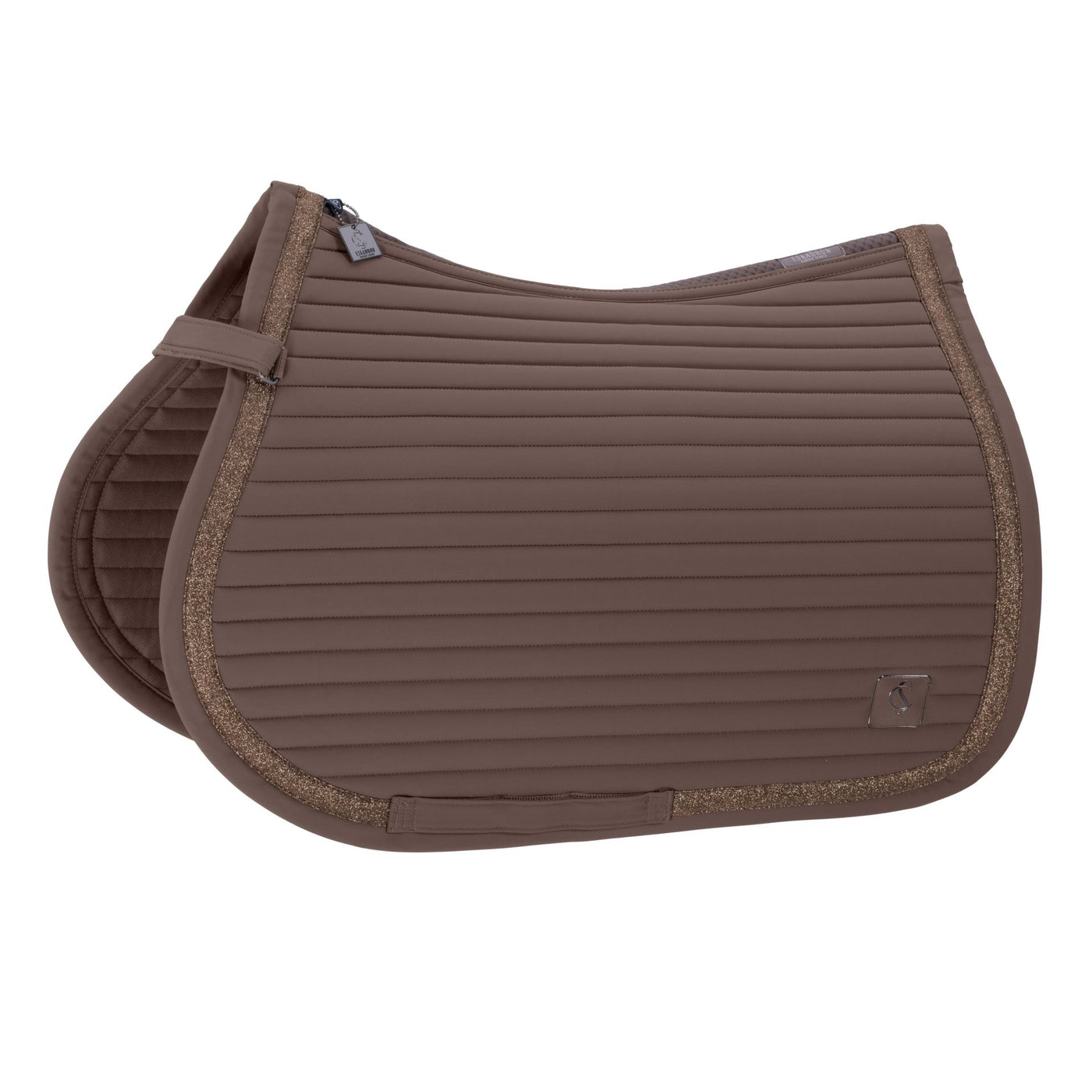 Eskadron Underlag Softshell Emblem , sadelunderlag, dressur underla, spring underlag,