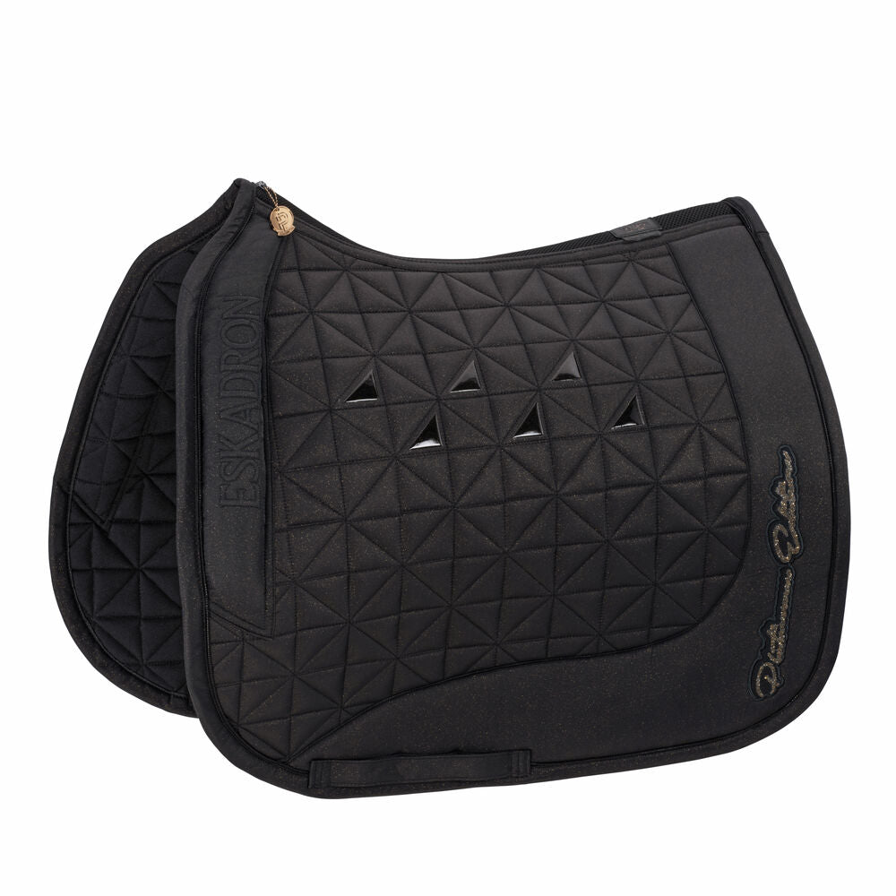 Eskadron platinium sparkle avantgarde, underlag, dressurunderlag, hest, rytter, saddelunderlag, rideudstyr,