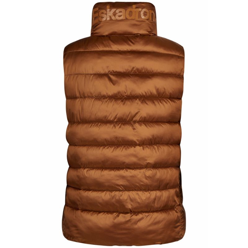 Eskadron Quilt Vest - Almond, vest, ridevest, eskadron vest, rideudstyr 