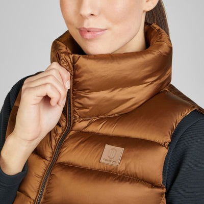 Eskadron Quilt Vest - Almond, vest, ridevest, eskadron vest, rideudstyr 