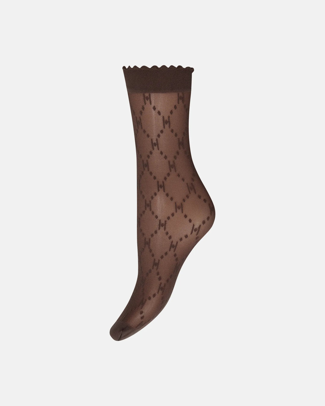 Socks Logo - Brown