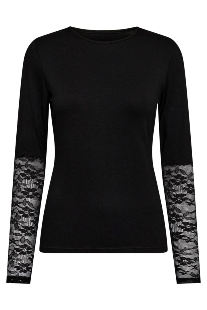 Isa Bluse med blonde