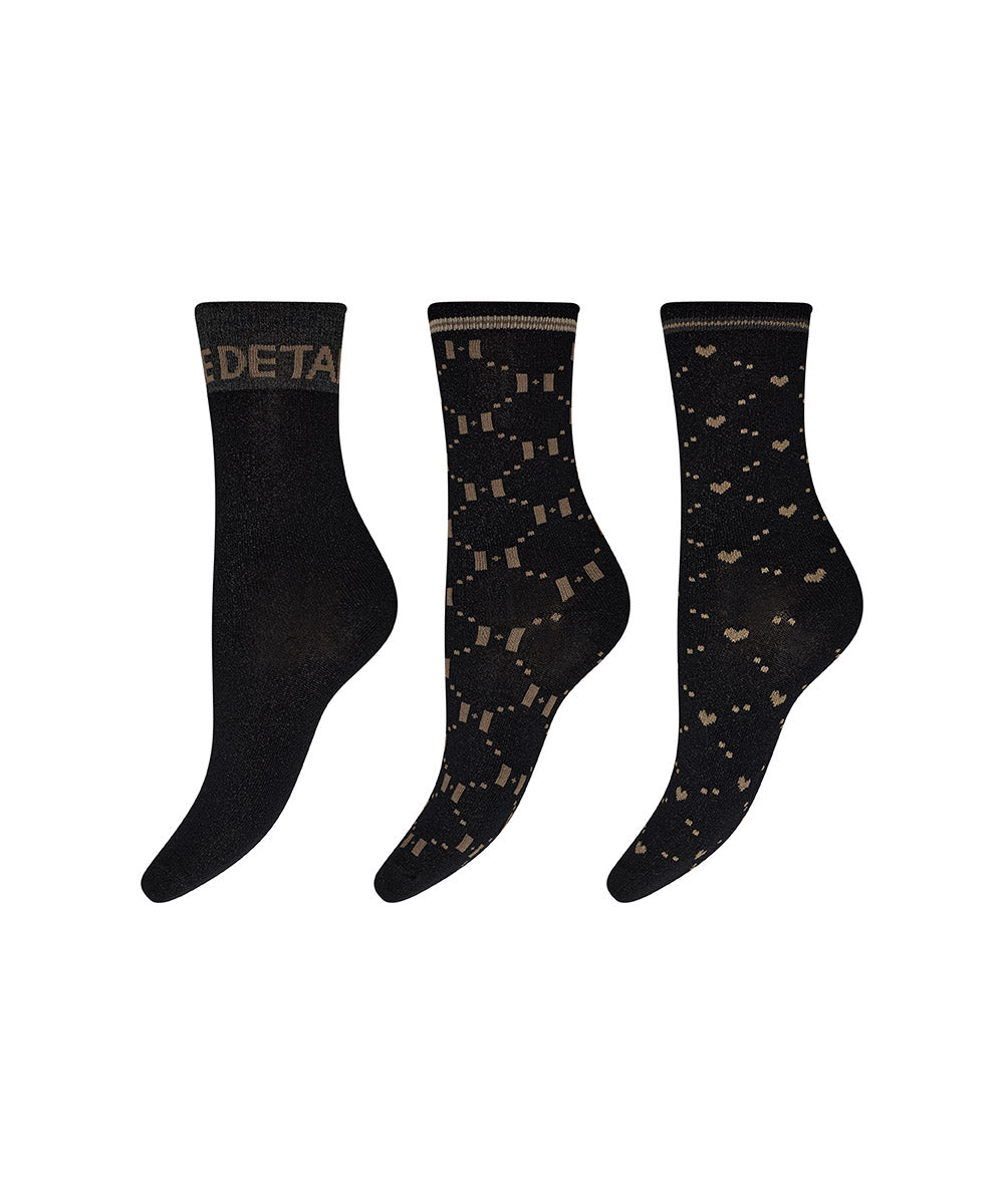 Hype The Detail MULTIFARVET - 3-Pack Socks