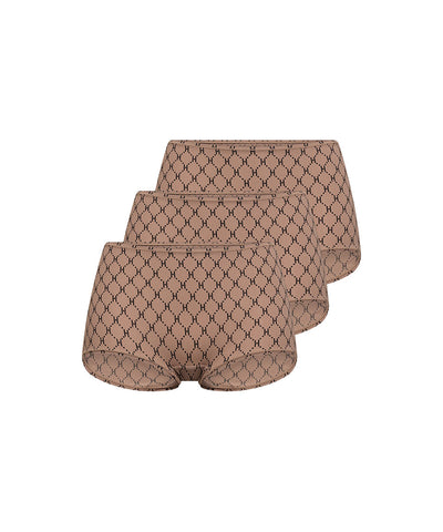 Hype the Detail Brief Logo 3-Pk - Brun - 37/41