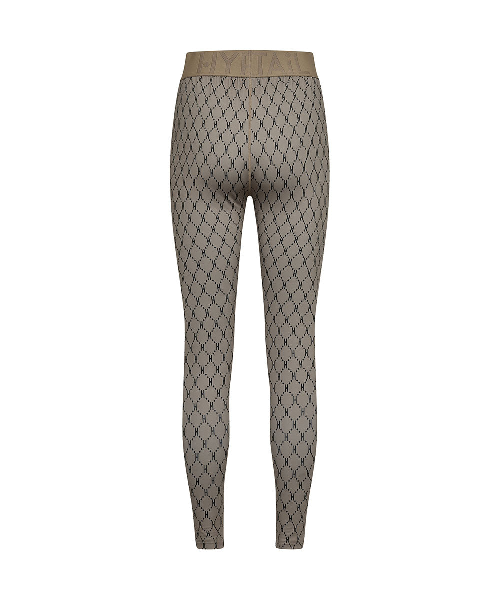 Hype The Detail Printed Leggins - Sand