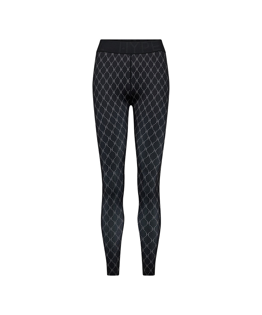 Hype the Detail Printed Legging - Sort