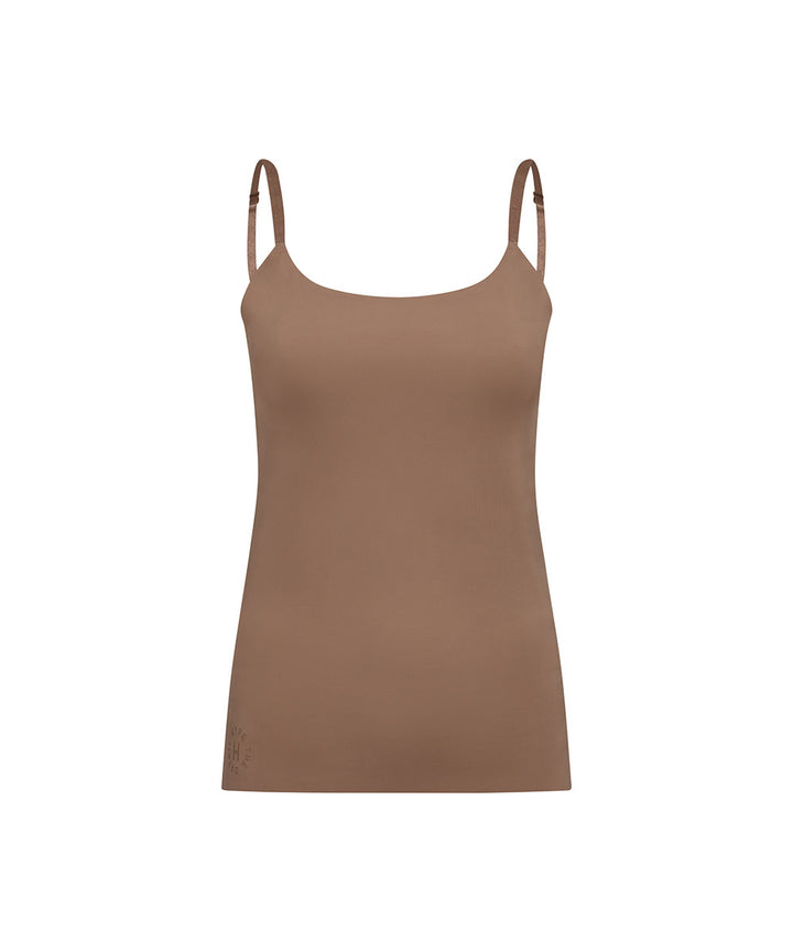 Hype The Detail Top - Brun