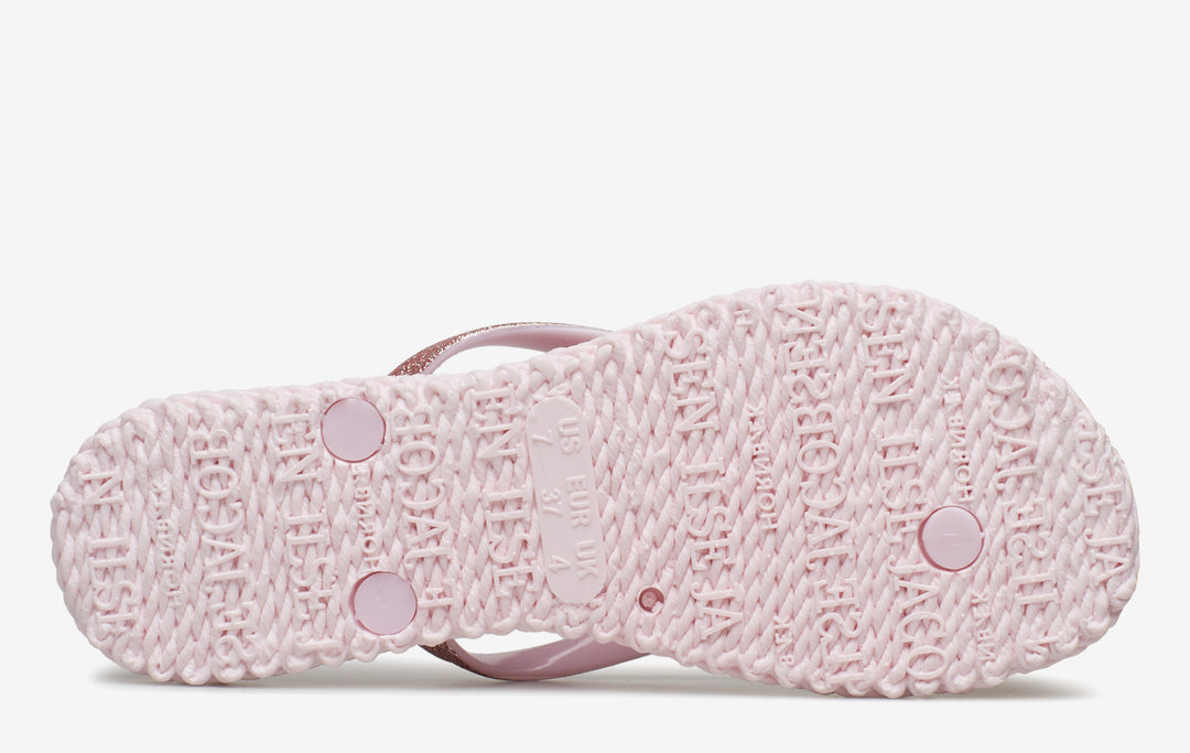 Flip Flop With Glitter - Ballerina
