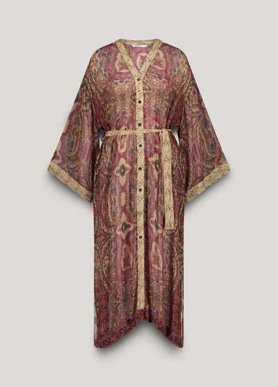 Kimono med bælte