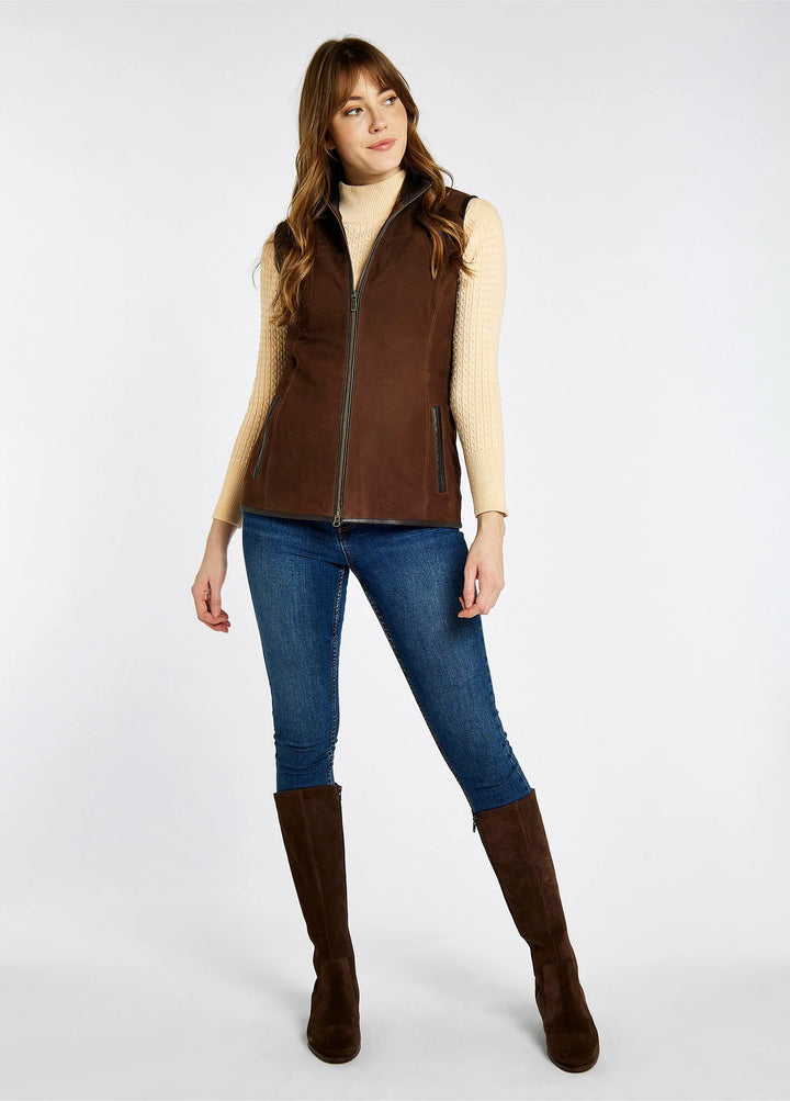 Dubarry Kingston Vest - Walnut