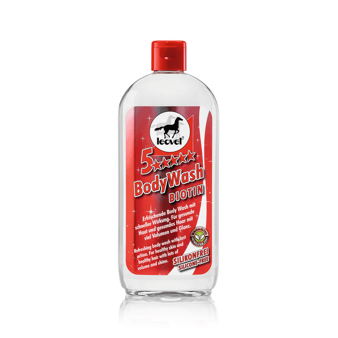Leovet 5-Star Body wash 500ml, heste pleje, sæbe, shampoo til heste, heste shampoo,