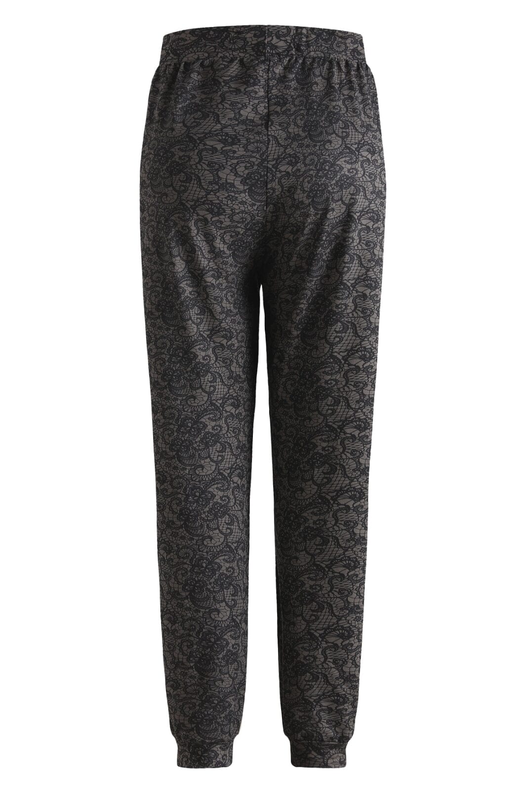 Liberte Alma Pants - Sort / Grå / Lace, natbukser, nattøj, tøj, 