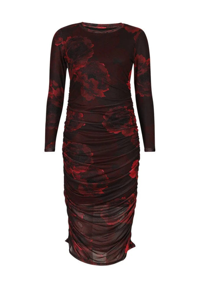 Liberte MESH LS LONG DRESS