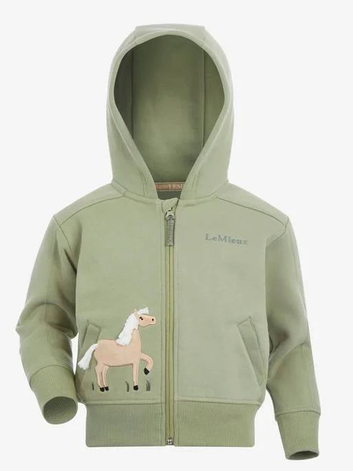 LEMIEUX MINI CHARLIE HOODIE - grøn