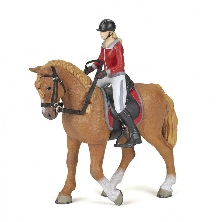Papo Riding Horse + Riding Girl