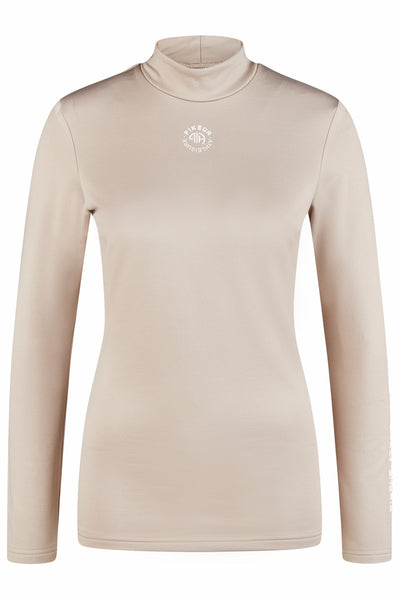 Pikeur Rollneck Athleisure - Sand, ridebluse, ridetøj, rideudstyr, pikeur ridebluser,