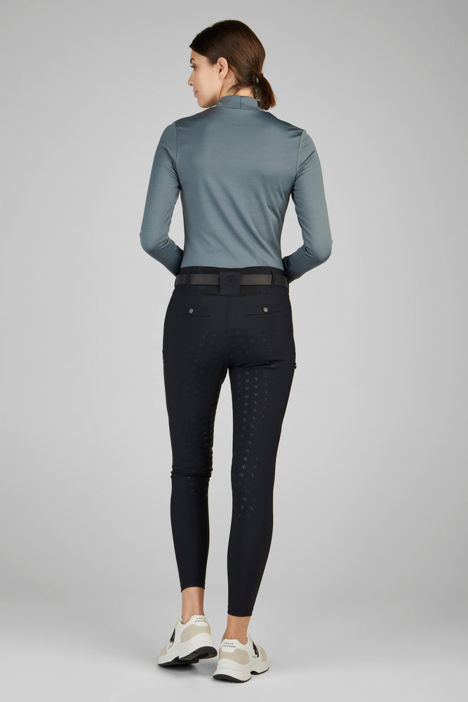 Pikeur Rollneck Athleisure - Grå, ridebluse, pikeur ridebluse, rideudstyr, 