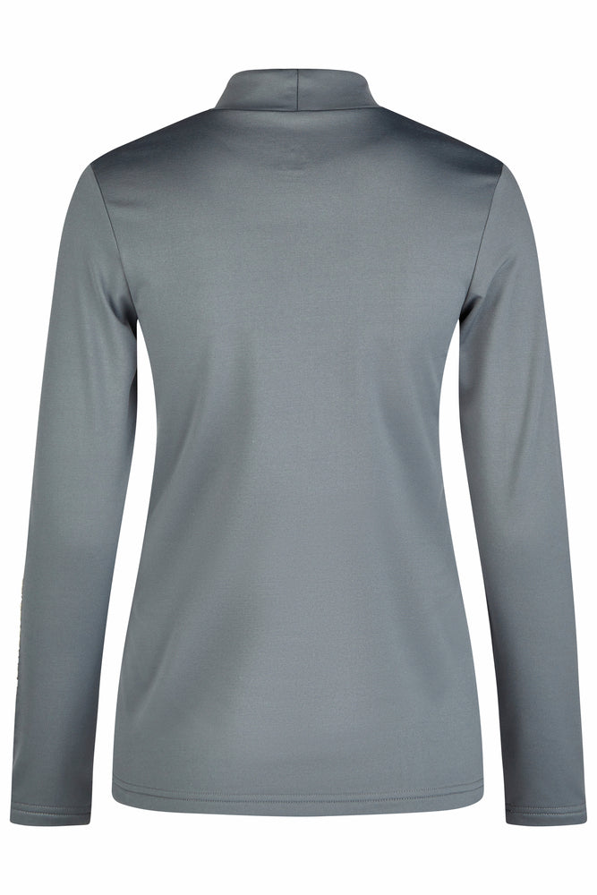 Pikeur Rollneck Athleisure - Grå, ridebluse, pikeur ridebluse, rideudstyr, 