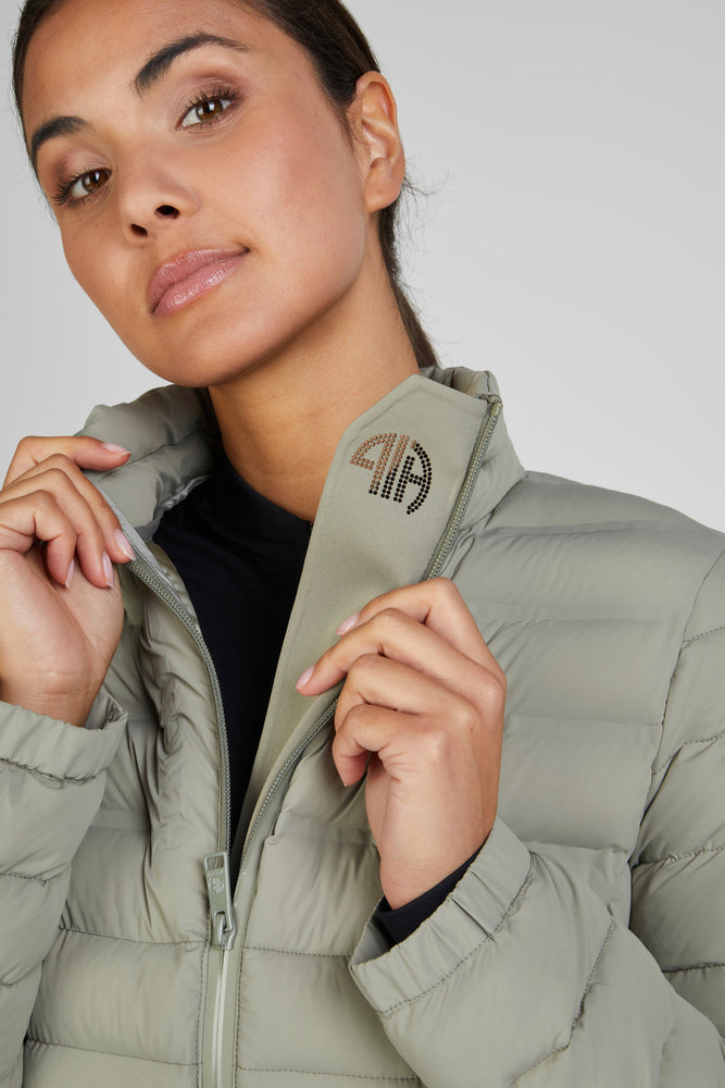 Pikeur Quilted Jakke - Støvet Grøn