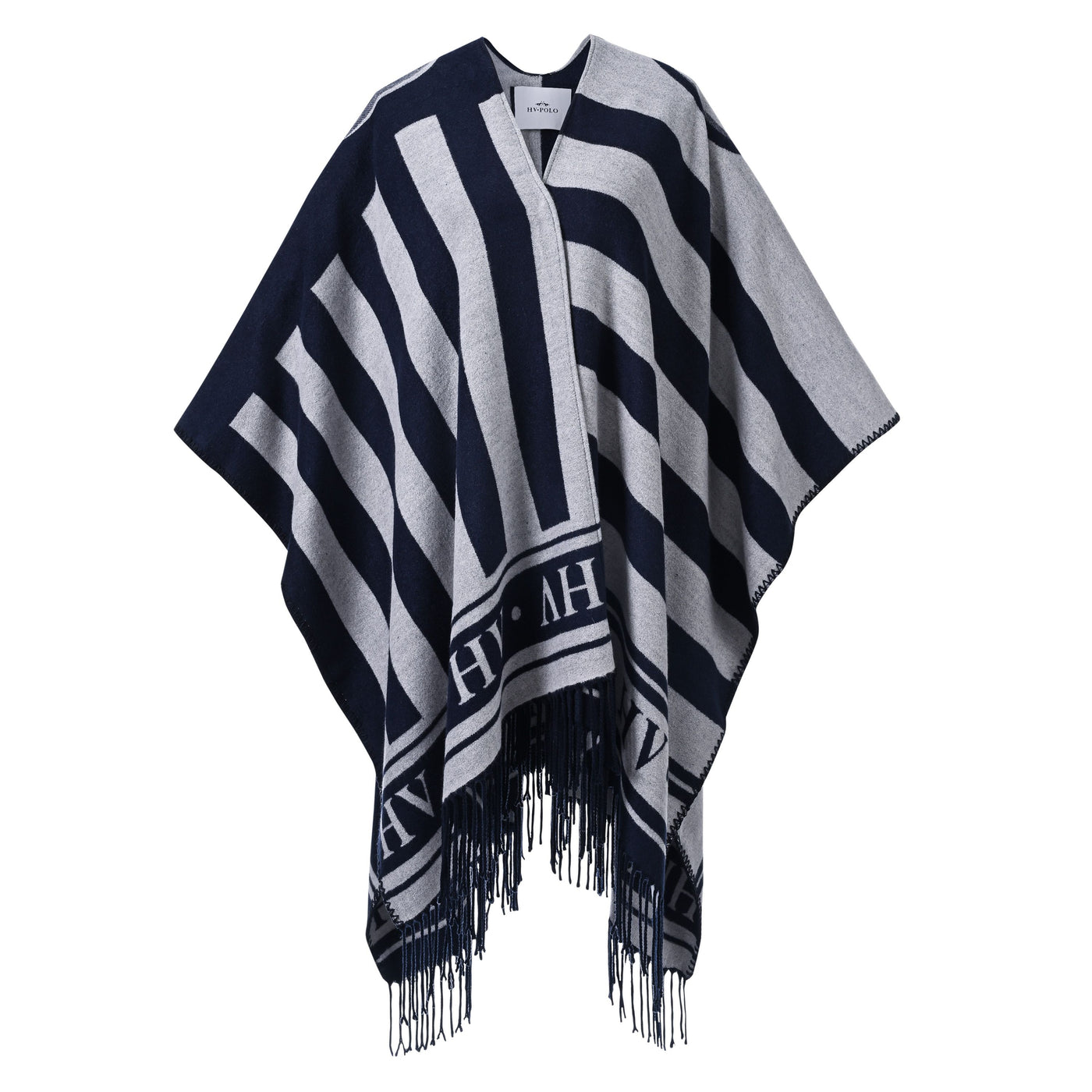 HV Polo Shelly Poncho - Navy