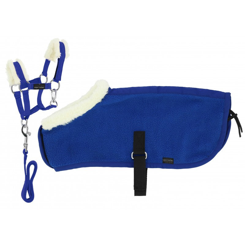 Equithème Pony Academy Tæppe + Grime - Blå